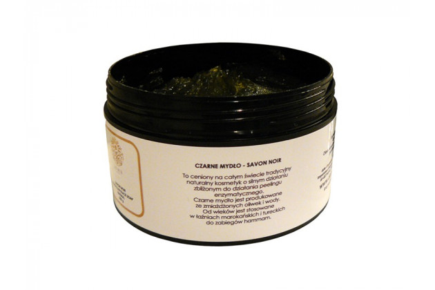 CZARNE MYDŁO MAROKAŃSKIE (INWA NATURE), 200 G