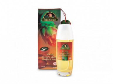 MACERAT KWIATÓW OPUNCJI FIGOWEJ W OLEJU ARGANOWYM (SAHARACACTUS), 50ML SPRAY