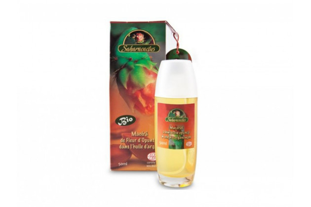 MACERAT KWIATÓW OPUNCJI FIGOWEJ W OLEJU ARGANOWYM (SAHARACACTUS), 50ML SPRAY